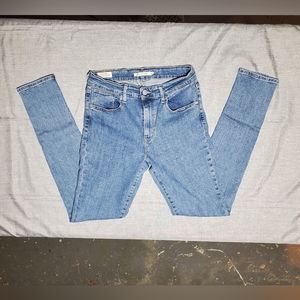 LEVI 721 HIGH RISE SKINNY WOMEN'S JEANS, W29/L32